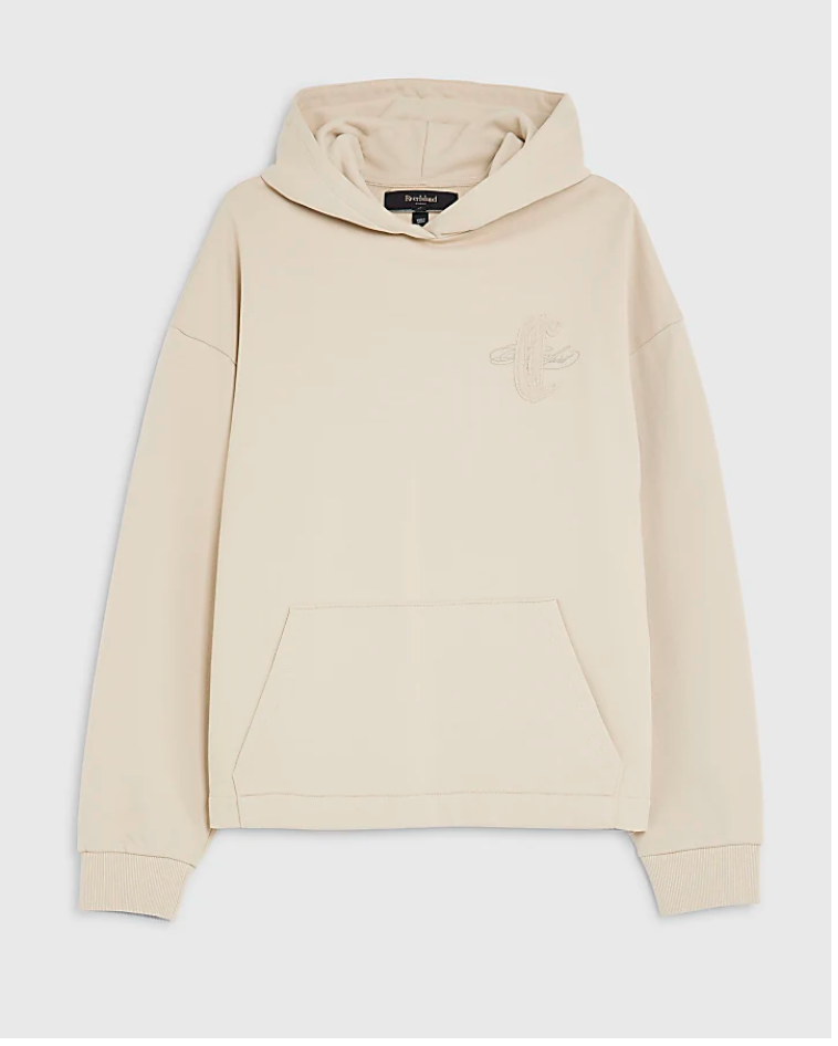 Oversize Hoodie Beige